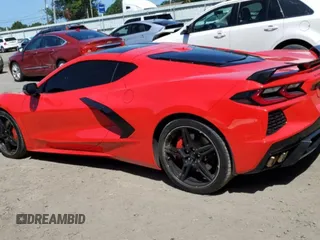 2020 Chevrolet Corvette 3LT with VIN 1G1Y82D41L5102055, listed as a Copart auction lot 58513203 with 9,218 mi miles. Bid and sale history available at carsss.com. Image 2.