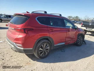 2020 Hyundai Santa Fe SEL with VIN 5NMS33ADXLH194012, listed as a Copart auction lot 47840965 with 75,368 mi miles and Salvage Title. Bid and sale history available at carsss.com. Image 3.