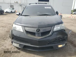 2012 Acura MDX Advance with VIN 2HNYD2H68CH526883, listed as a Copart auction lot 54372375 with 224,054 mi miles and Salvage title. Bid and sale history available at DreamBid. Image 5.
