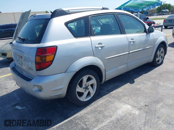 2005 Pontiac Vibe z VIN 5Y2SL63835Z410900, wystawiony jako IAAI lot #42299386 z przebiegiem 131 207 mil mil oraz . Historia ofert i sprzedaży dostępna na DreamBid. Obrazek 4.