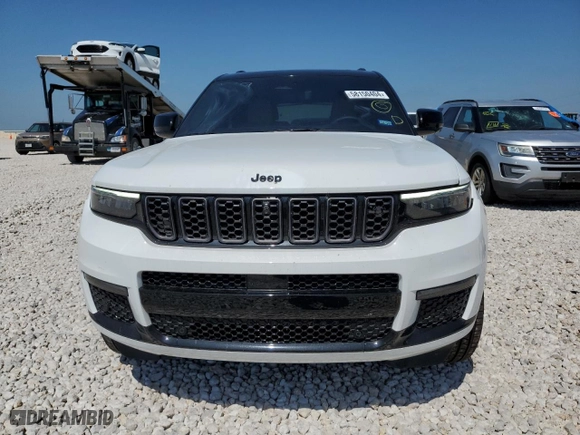 2024 Jeep Grand Cherokee L Summit Reserve with VIN 1C4RJKEG4R8919035, listed as a Copart auction lot 58150404 with 4,189 mi miles and Salvage Title. Bid and sale history available at carsss.com. Image 5.