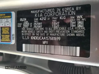 2025 Kia Seltos S with VIN KNDEUCAA1S7681699, listed as a Copart auction lot 52072125 with 10,020 mi miles and Salvage Title. Bid and sale history available at carsss.com. Image 14.