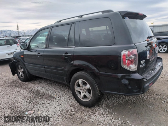 2006 Honda Pilot EX-L with VIN 5FNYF18576B019873, listed as a Copart auction lot 49908125 with 280,836 mi miles and Salvage Title. Bid and sale history available at DreamBid. Image 2.
