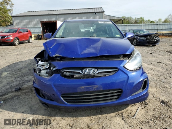 2013 Hyundai Accent GLS with VIN KMHCT4AE5DU400569, listed as a Copart auction lot 52620875 with 148,898 mi miles and Salvage Title. Bid and sale history available at carsss.com. Image 5.