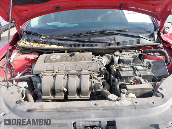 2015 Nissan Sentra SR with VIN 3N1AB7AP2FY256614, listed as a IAAI auction lot 41848944 with 161,440 mi miles and . Bid and sale history available at DreamBid. Image 10.