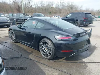 2024 Porsche 718 Cayman with VIN WP0AA2A89RK255443, listed as a IAAI auction lot 41390248 with 3,098 mi miles and . Bid and sale history available at DreamBid. Image 3.