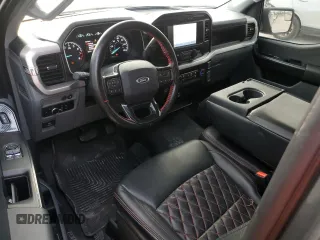 2023 Ford F-150 XL with VIN 1FTMF1C5XPKF21948, listed as a Copart auction lot 75918134 with 6,922 mi miles and Clean Title. Bid and sale history available at carsss.com. Image 8.