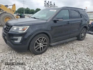 2016 Ford Explorer Sport z VIN 1FM5K8GT9GGD24558, wystawiony jako Copart lot #64359955 z przebiegiem 168 932 mil mil oraz Szkoda całkowita • Salvage title. Historia ofert i sprzedaży dostępna na DreamBid. Obrazek 1.