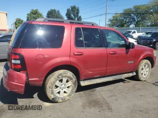 2008 Ford Explorer XLT with VIN 1FMEU73E68UB22565, listed as a Copart auction lot 55019425 with Not provided miles and Salvage title. Bid and sale history available at DreamBid. Image 3.