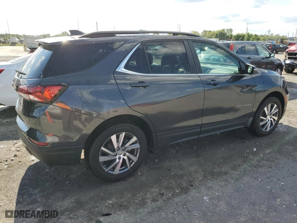 2022 Chevrolet Equinox LT with VIN 3GNAXKEV8NS246480, listed as a Copart auction lot 69422343 with 7,638 mi miles and Clean Title. Bid and sale history available at carsss.com. Image 3.