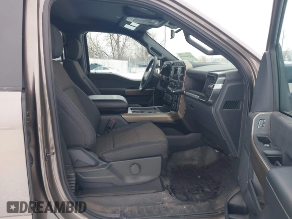 2023 Ford F-150 XL with VIN 1FTFW1E85PFA33757, listed as a IAAI auction lot 41266489 with 8,655 mi miles. Bid and sale history available at carsss.com. Image 5.