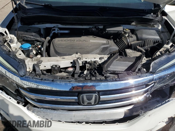 2017 Honda Pilot Touring with VIN 5FNYF6H91HB007611, listed as a Copart auction lot 47217175 with 107,349 mi miles and Salvage Title. Bid and sale history available at DreamBid. Image 12.