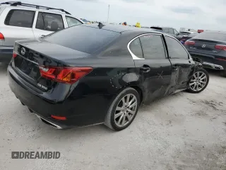 2014 Lexus GS 350 with VIN JTHBE1BLXE5038111, listed as a Copart auction lot 73235894 with 111,620 mi miles and Salvage Title. Bid and sale history available at carsss.com. Image 3.
