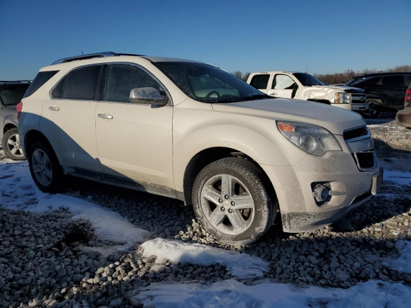 2014 Chevrolet Equinox LTZ with VIN 1GNALDEK8EZ103285, listed as a Copart auction lot 46052215 with 137,570 mi miles and Salvage Title. Bid and sale history available at carsss.com. Image 4.