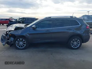 2020 Jeep Cherokee Latitude Plus with VIN 1C4PJLLB5LD639711, listed as a IAAI auction lot 41261752 with 35,609 mi miles. Bid and sale history available at carsss.com. Image 15.