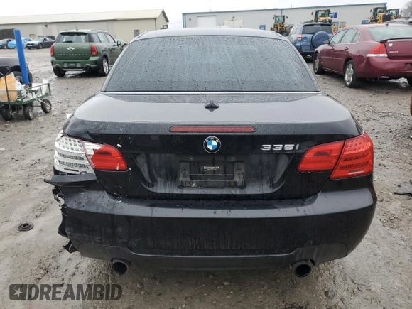 2012 BMW 3 Series 335i with VIN WBADX7C59CE744262, listed as a Copart auction lot 42444535 with 58,388 mi miles and Clean title. Bid and sale history available at DreamBid. Image 6.