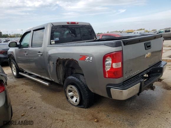 2007 Chevrolet Silverado 1500 LTZ with VIN 2GCEK13M471530197, listed as a Copart auction lot 72961043 with 210,164 mi miles and Salvage Title. Bid and sale history available at carsss.com. Image 2.
