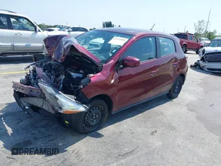 2024 Mitsubishi Mirage ES z VIN ML32AUHJ6RH027490, wystawiony jako IAAI lot #42329588 z przebiegiem 10 236 mil mil oraz . Historia ofert i sprzedaży dostępna na DreamBid. Obrazek 2.
