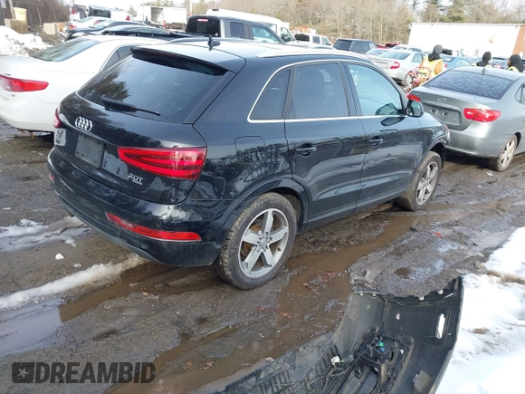 2015 Audi Q3 Premium Plus with VIN WA1EFCFS5FR008723, listed as a IAAI auction lot 41472323 with 112,709 mi miles and . Bid and sale history available at DreamBid. Image 4.