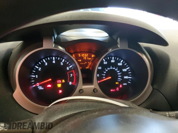 2015 Nissan Juke SV с VIN JN8AF5MV8FT554565, выставлен на аукционе Copart как лот 61395485 с пробегом 51 032 миль миль и На запчасти • Non repairable. История ставок и продаж доступна на DreamBid. Изображение 9.