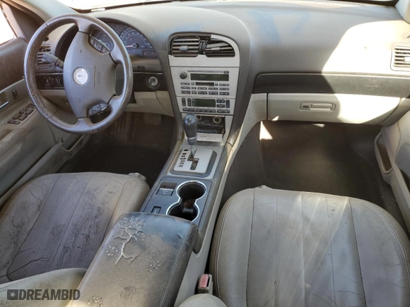 2003 Lincoln LS with VIN 1LNHM86S83Y654728, listed as a Copart auction lot 83096274 with 0 mi miles and Salvage Title. Bid and sale history available at carsss.com. Image 8.