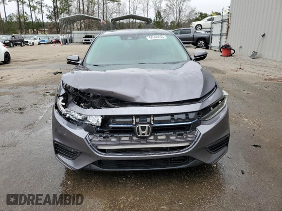 2020 Honda Insight Touring with VIN 19XZE4F92LE009994, listed as a Copart auction lot 44508455 with Not Provided miles and Salvage Title. Bid and sale history available at carsss.com. Image 5.