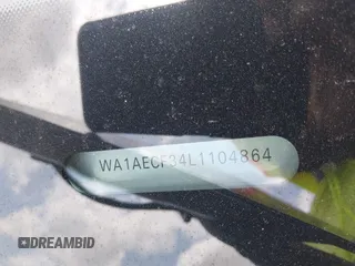 2020 Audi Q3 Premium z VIN WA1AECF34L1104864, wystawiony jako IAAI lot #42266118 z przebiegiem 43 024 mil mil oraz . Historia ofert i sprzedaży dostępna na DreamBid. Obrazek 9.
