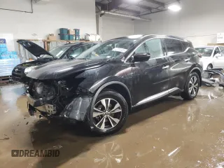 2020 Nissan Murano S with VIN 5N1AZ2AS5LN159427, listed as a Copart auction lot 42204405 with 69,792 mi miles and Salvage Title. Bid and sale history available at DreamBid. Image 1.