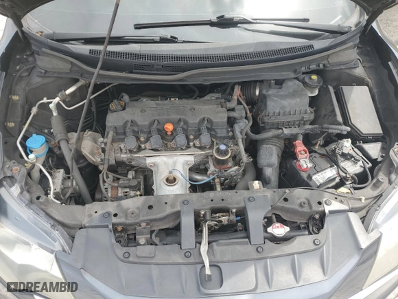 2014 Honda Civic Coupe LX with VIN 2HGFG3B55EH513247, listed as a Copart auction lot 50394735 with 124,853 mi miles and Salvage Title. Bid and sale history available at carsss.com. Image 11.