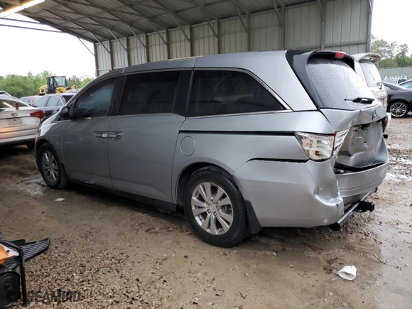 2016 Honda Odyssey EX-L with VIN 5FNRL5H64GB143629, listed as a Copart auction lot 51937415 with 113,880 mi miles and Salvage Title. Bid and sale history available at carsss.com. Image 2.