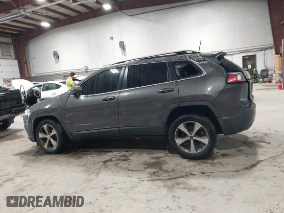 2019 Jeep Cherokee Limited with VIN 1C4PJMDX0KD447210, listed as a IAAI auction lot 42168429 with 51,408 mi miles and . Bid and sale history available at DreamBid. Image 15.