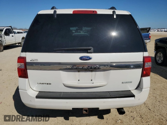 2015 Ford Expedition Max Limited with VIN 1FMJK1KTXFEF14263, listed as a Copart auction lot 46879985 with 76,440 mi miles and Salvage Title. Bid and sale history available at carsss.com. Image 6.