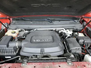 2016 GMC Canyon 4WD SLE with VIN 1GTH6CE30G1230910, listed as a Copart auction lot 53234045 with 74,344 mi miles and Salvage Title. Bid and sale history available at carsss.com. Image 11.