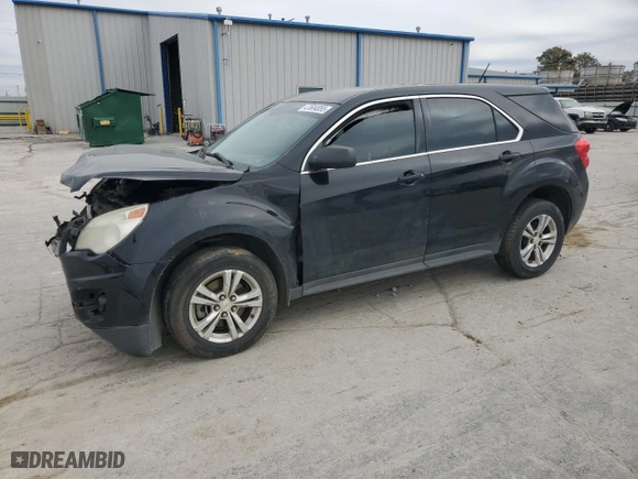 2014 Chevrolet Equinox LS with VIN 2GNALAEK7E1169673, listed as a Copart auction lot 47604855 with 0 mi miles and Salvage Title. Bid and sale history available at carsss.com. Image 1.