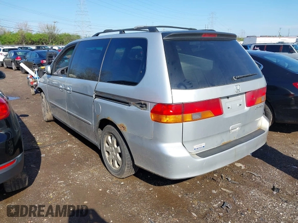2004 Honda Odyssey EX with VIN 5FNRL18664B051006, listed as a IAAI auction lot 41967247 with 275,047 mi miles and . Bid and sale history available at DreamBid. Image 3.