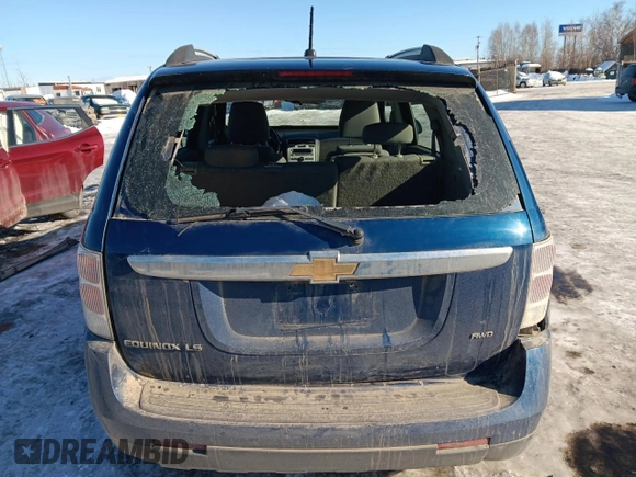 2008 Chevrolet Equinox LS with VIN 2CNDL23F386022741, listed as a Copart auction lot 49712265 with 120,639 mi miles and Salvage Title. Bid and sale history available at carsss.com. Image 6.