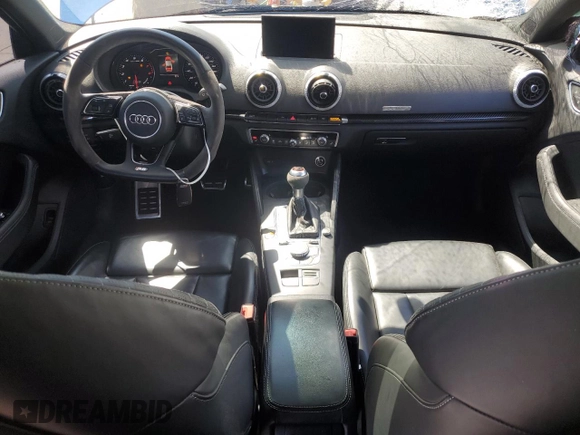 2019 Audi RS 3 z VIN WUABWGFF9KA905767, wystawiony jako Copart lot #53146125 z przebiegiem 50 725 mil mil oraz Szkoda całkowita • Salvage title. Historia ofert i sprzedaży dostępna na DreamBid. Obrazek 8.