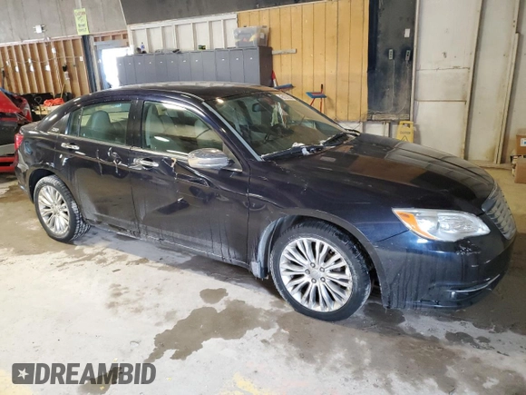 2012 Chrysler 200 Limited with VIN 1C3CCBCG3CN304007, listed as a Copart auction lot 45127365 with 122,891 mi miles and Clean Title. Bid and sale history available at carsss.com. Image 4.