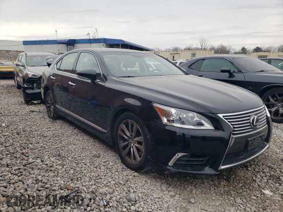 2016 Lexus LS 460 z VIN JTHCL5EF3G5026392, wystawiony jako Copart lot #88937385 z przebiegiem 81 110 mil mil oraz Szkoda całkowita • Salvage title. Historia ofert i sprzedaży dostępna na DreamBid. Obrazek 4.