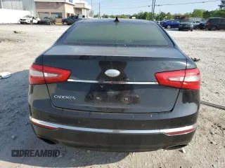 2014 Kia Cadenza Premium with VIN KNALN4D77E5136937, listed as a Copart auction lot 50035004 with 0 mi miles and Non Repairable. Bid and sale history available at carsss.com. Image 6.