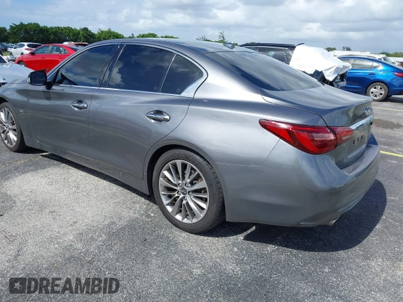 2020 Infiniti Q50 Sport z VIN JN1EV7AP4LM206692, wystawiony jako IAAI lot #40762113 z przebiegiem 72 427 mil mil oraz . Historia ofert i sprzedaży dostępna na DreamBid. Obrazek 3.