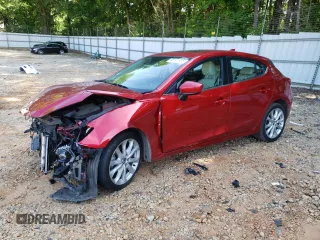 2016 Mazda 3 S Grand Touring with VIN JM1BM1N30G1289407, listed as a Copart auction lot 58141935 with 73,095 mi miles and Salvage title. Bid and sale history available at DreamBid. Image 1.