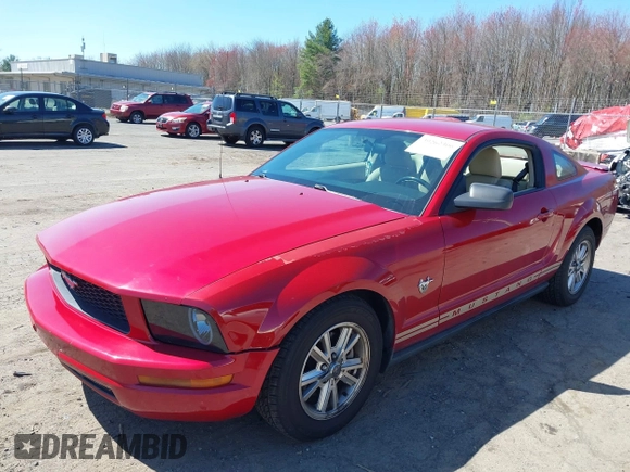 2009 Ford Mustang with VIN 1ZVHT80N895141562, listed as a IAAI auction lot 39262306 with 170,532 mi miles and . Bid and sale history available at DreamBid. Image 2.
