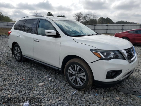 2017 Nissan Pathfinder SL with VIN 5N1DR2MM5HC639190, listed as a Copart auction lot 49029575 with 85,069 mi miles and Salvage Title. Bid and sale history available at DreamBid. Image 4.