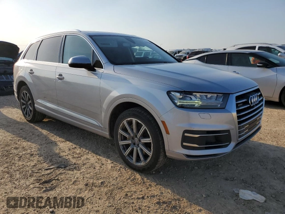 2017 Audi Q7 Premium Plus with VIN WA1LAAF70HD002088, listed as a Copart auction lot 51954345 with 142,387 mi miles and Clean Title. Bid and sale history available at carsss.com. Image 4.