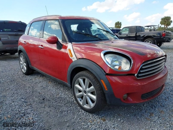 2014 MINI Cooper Countryman with VIN WMWZB3C54EWR39969, listed as a IAAI auction lot 41188222 with NaN miles. Bid and sale history available at carsss.com. Image 1.