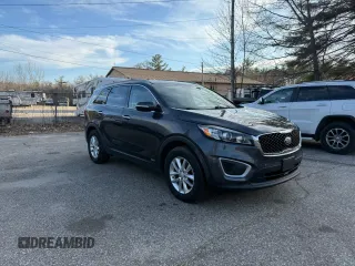 2017 Kia Sorento LX with VIN 5XYPGDA33HG326827, listed as a Copart auction lot 53404495 with 100,840 mi miles and Clean Title. Bid and sale history available at carsss.com. Image 1.