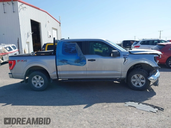 2021 Ford F-150 XL with VIN 1FTFW1E53MKE45734, listed as a IAAI auction lot 41984643 with 47,403 mi miles. Bid and sale history available at carsss.com. Image 12.