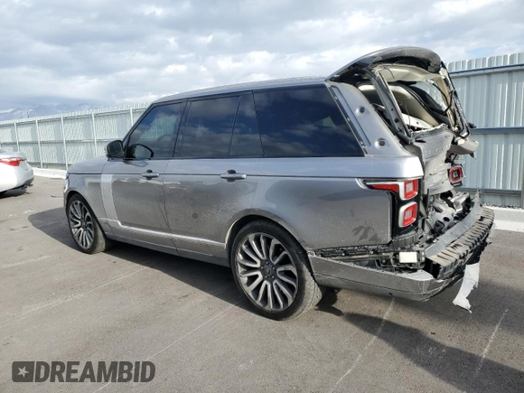 2020 Land Rover Range Rover P525 HSE с VIN SALGS2SE6LA593349, выставлен на аукционе Copart как лот 89162435 с пробегом 69 917 миль миль и Списание • Salvage title. История ставок и продаж доступна на DreamBid. Изображение 2.