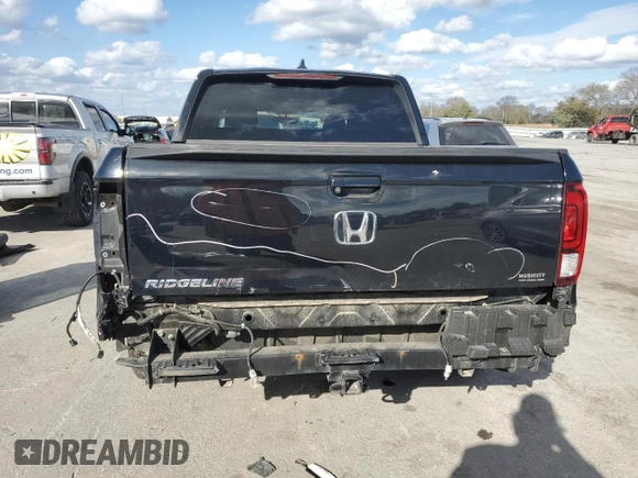 2018 Honda Ridgeline Sport with VIN 5FPYK2F10JB000986, listed as a Copart auction lot 78618584 with 187,682 mi miles and Salvage title. Bid and sale history available at DreamBid. Image 6.